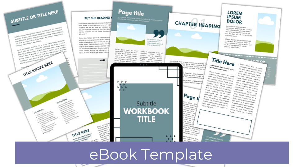 MinimalistEbookTemplate