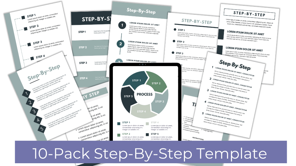 MinimalistStep-By-StepTemplate